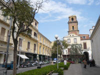 Corso Italia e Campanile del Duomo di Sorrento