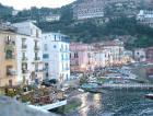 Marina Grande di Sorrento sull'imbrunire