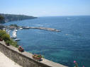 Il porto di Sorrento visto da via Califano