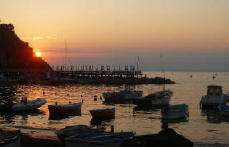 Tramonto a Marina Grande di Sorrento