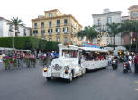 Trenino turistico a Sorrento