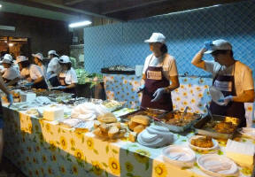 Staff della Sagra di Preazzano al lavoro