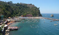 Spiaggia Baia di Santa Margherita in Vico_Equense