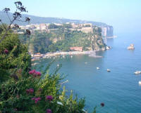 Veduta della spiaggia di Vico