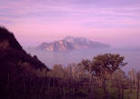 Capri vista dalla Punta Campanella