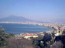 Panorama di Castellammare col Vesuvio