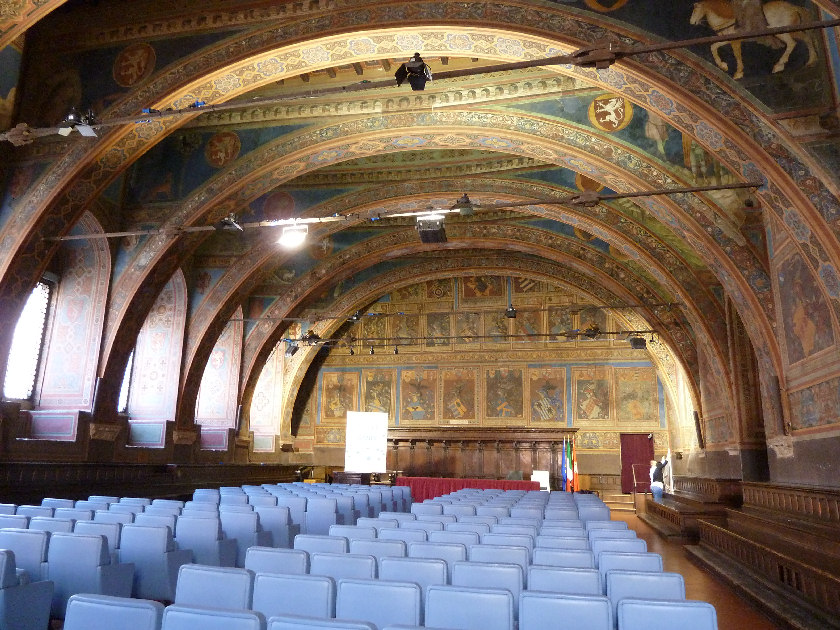 Sala_dei_Notari nel Palazzo dei Priori di Perugia