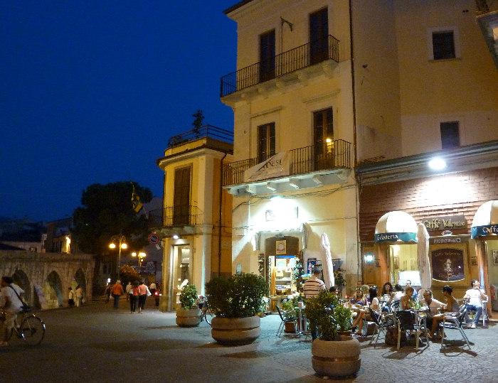 Sulmona by night