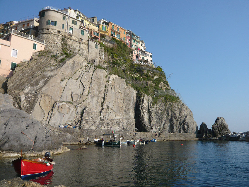 Manarola con Barca