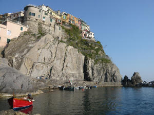 Manarola con Barca