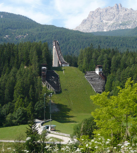 Zuel: trampolino olimpico