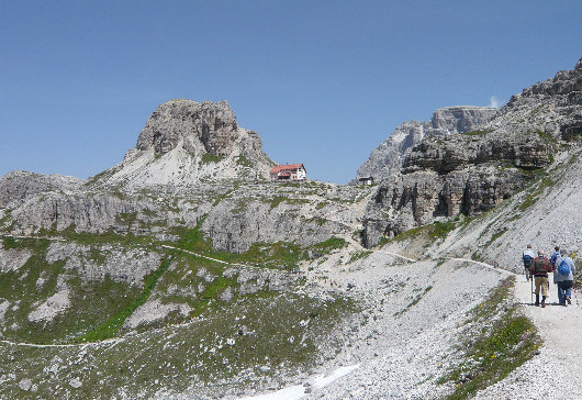 Sentiero per raggiungere il Rifugio_Locatelli