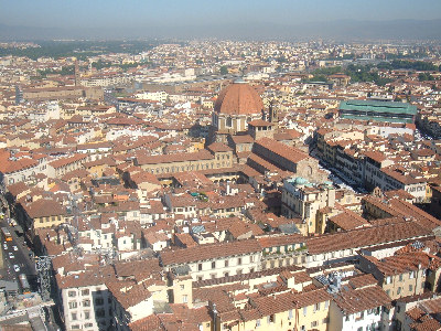Veduta di Firenze dal Duomo