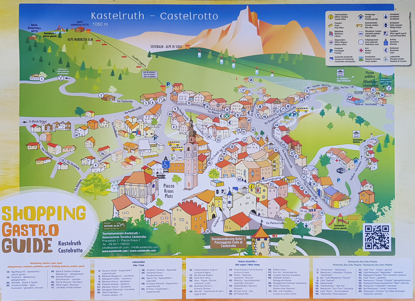 Cartina di Castelrotto