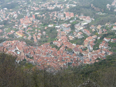 Veduta di Maratea dal Castello