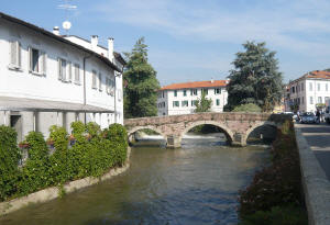 Ponte Gerardino sul fiume Lambro a Monza