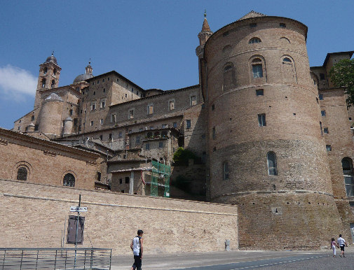 Urbino vista da Borgo Mercatale