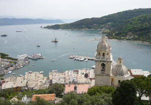 Veduta dal Promontorio di Portovenere