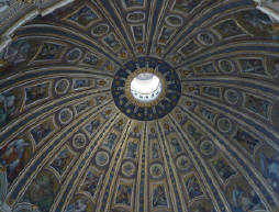 Interno della Cupola della Basilica di San Pietro