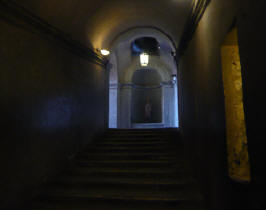 Scalinata interna al Castel Sant'Angelo