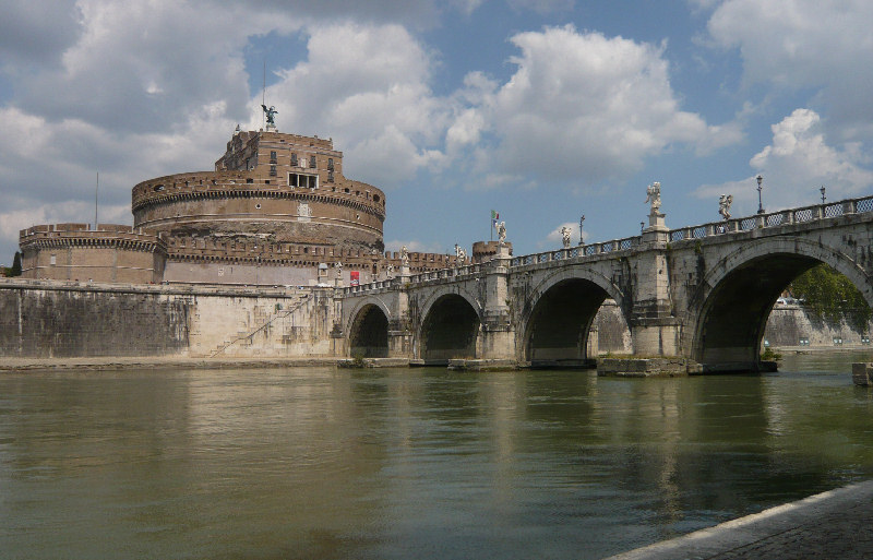 Foto del Ponte e Castel Sant'Angelo a Roma