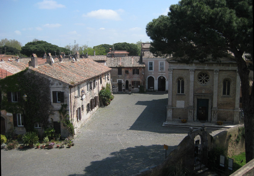 Borgo_medievale di Ostia