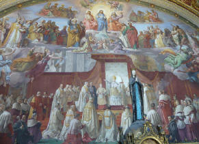 Affresco con Madonnina Musei_Vaticani