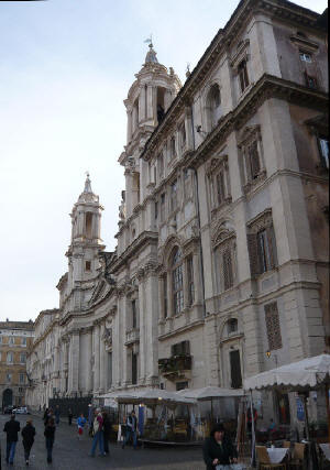 Foto Chiesa Sant'Agnese in Agone in Piazza Navona di Roma