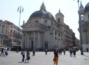 Roma Chiesa SantaMaria in Montesanto