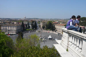 Roma vista da Villa_Borghese