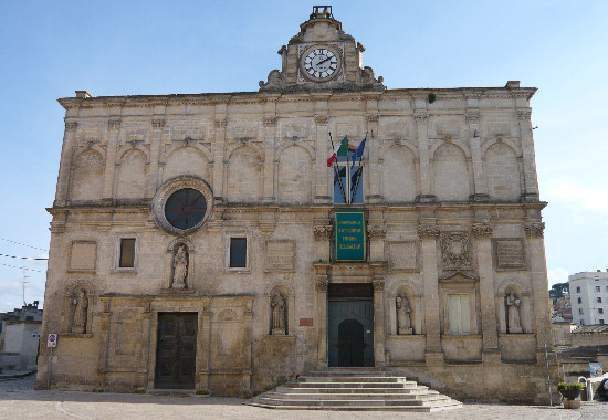 Matera Palazzo_Lanfranchi sede del Museo_nazionale di arte medievale della Basilicata