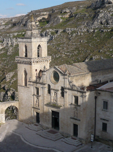 Sassi di Matera: Chiesa di San Pietro Caveoso 