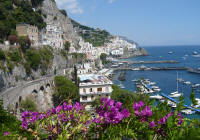 Veduta di Via Annunziatella di Amalfi
