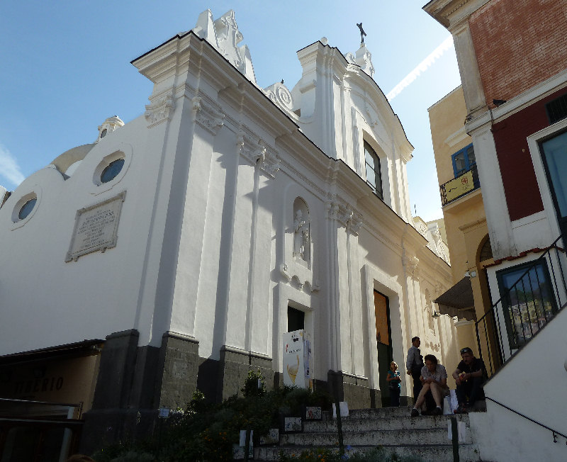 Chiesa San_Silvestro piazzetta di Capri