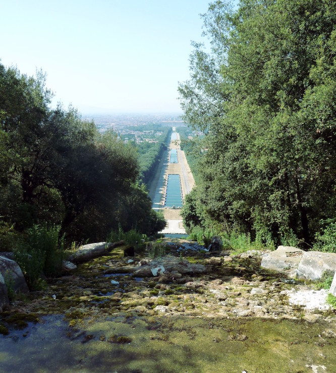 Oasi wwf Bosco San Silvestro Caserta veduta Reggia