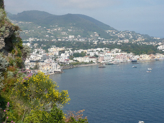 Veduta di Ischia Ponte dal Castello d'Aragona