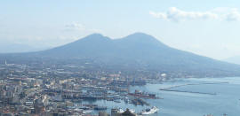 Napoli con Vesuvio