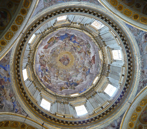 Soffitto Volta Cappella del Tesoro di San Gennaro