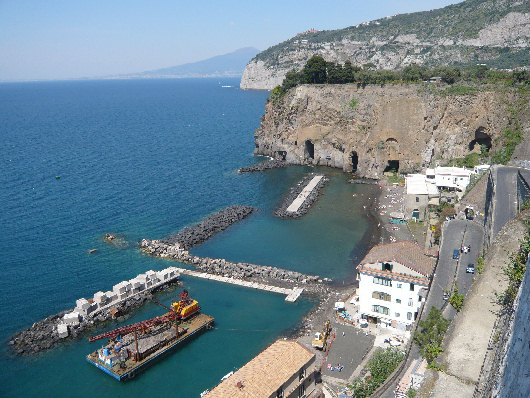 Nuovo Porto turistico di Marina di Cassano (in fase di costruzione)