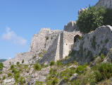 Lato occidentale del Castello Arechi