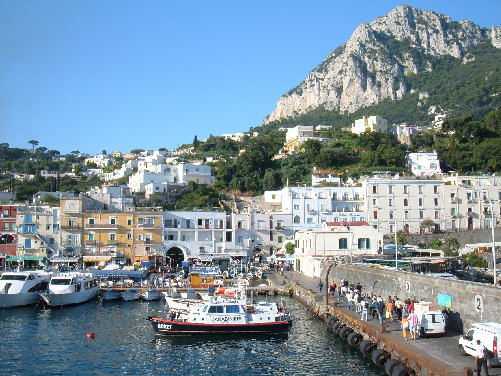 Capri: Porto turistico di Marina Grande