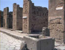 Scavi di Pompei: fontana